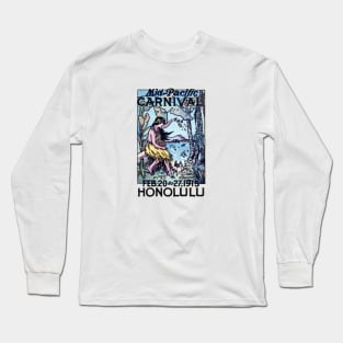 1915 Mid Pacific Carnival, Honolulu Hawaii Long Sleeve T-Shirt